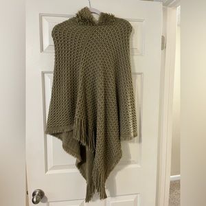 S\M womens Sherpa- green- love crazy